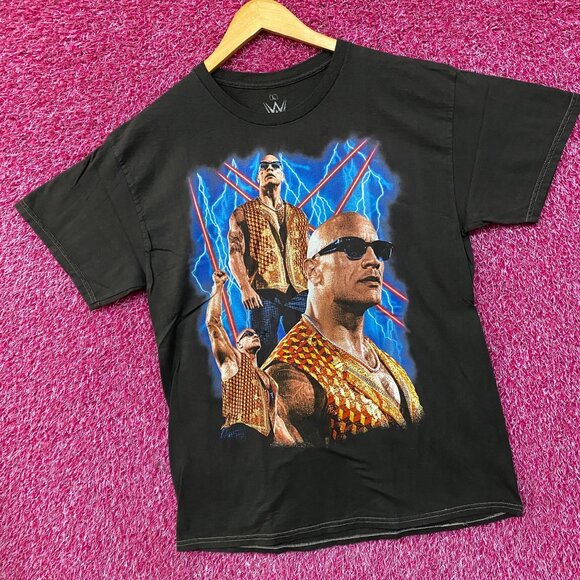 WWE The Rock Final Boss Graphic T-Shirt Large - Picture 3 of 5